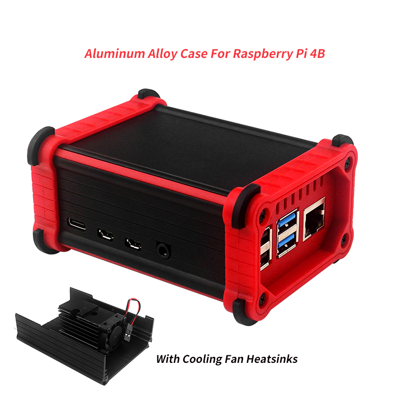 Argon One V3 M.2 Nvme Case - Caixa de liga de alumínio Raspberry