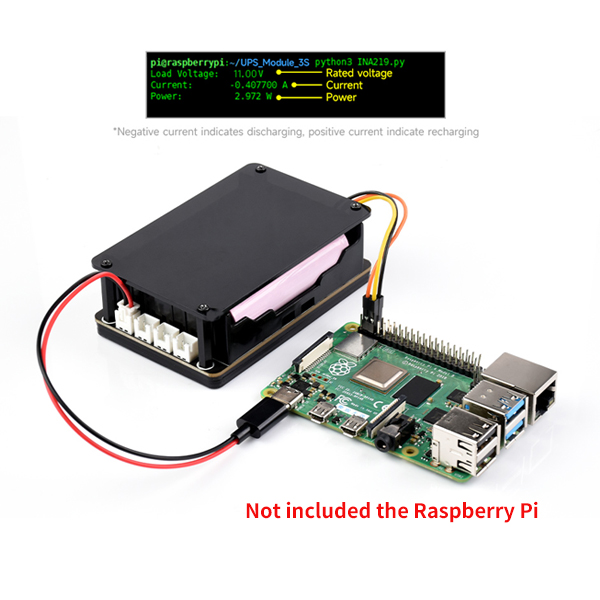 Módulo UPS para Raspberry Pi 5 - Raspberry Pi Uninterrupted Power Supply Ups 18650 avaliação e preço